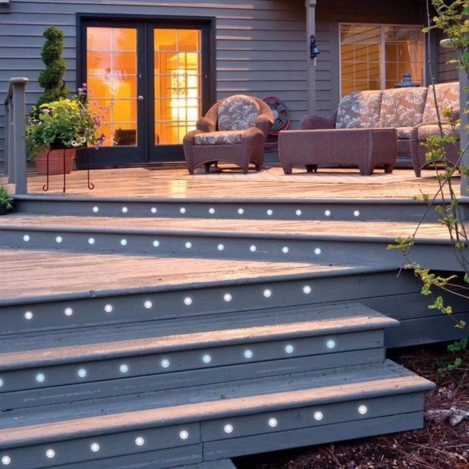 Decking warm or cool Light Replacement (minimum 10 light)