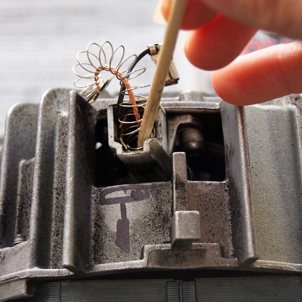 Washing Machine motor brushes Repair