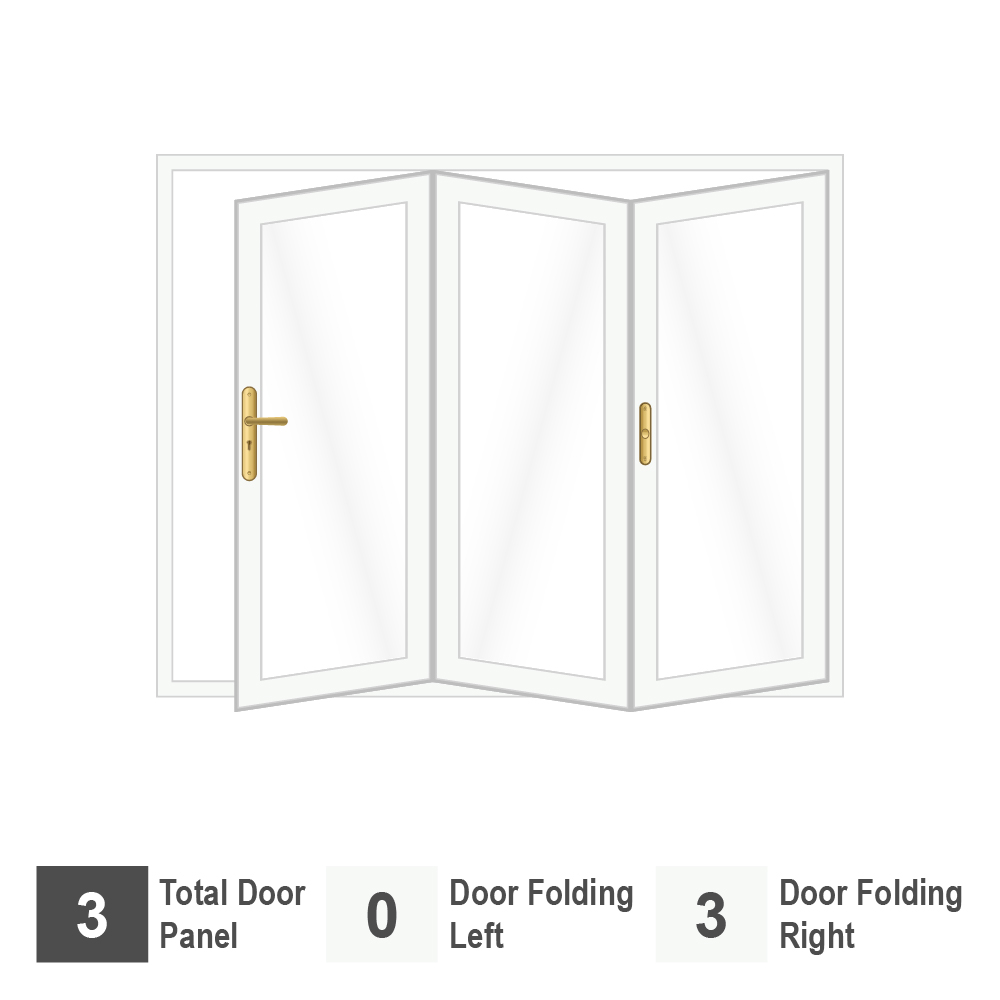 UPVC Bi-Fold Door
